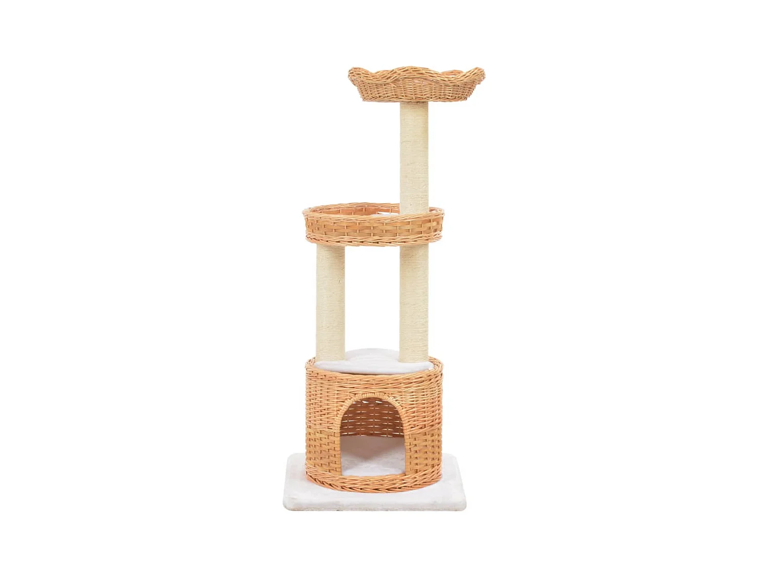 Prolenta Premium -  Arbre à chat avec griffoir en sisal l Bois de saule