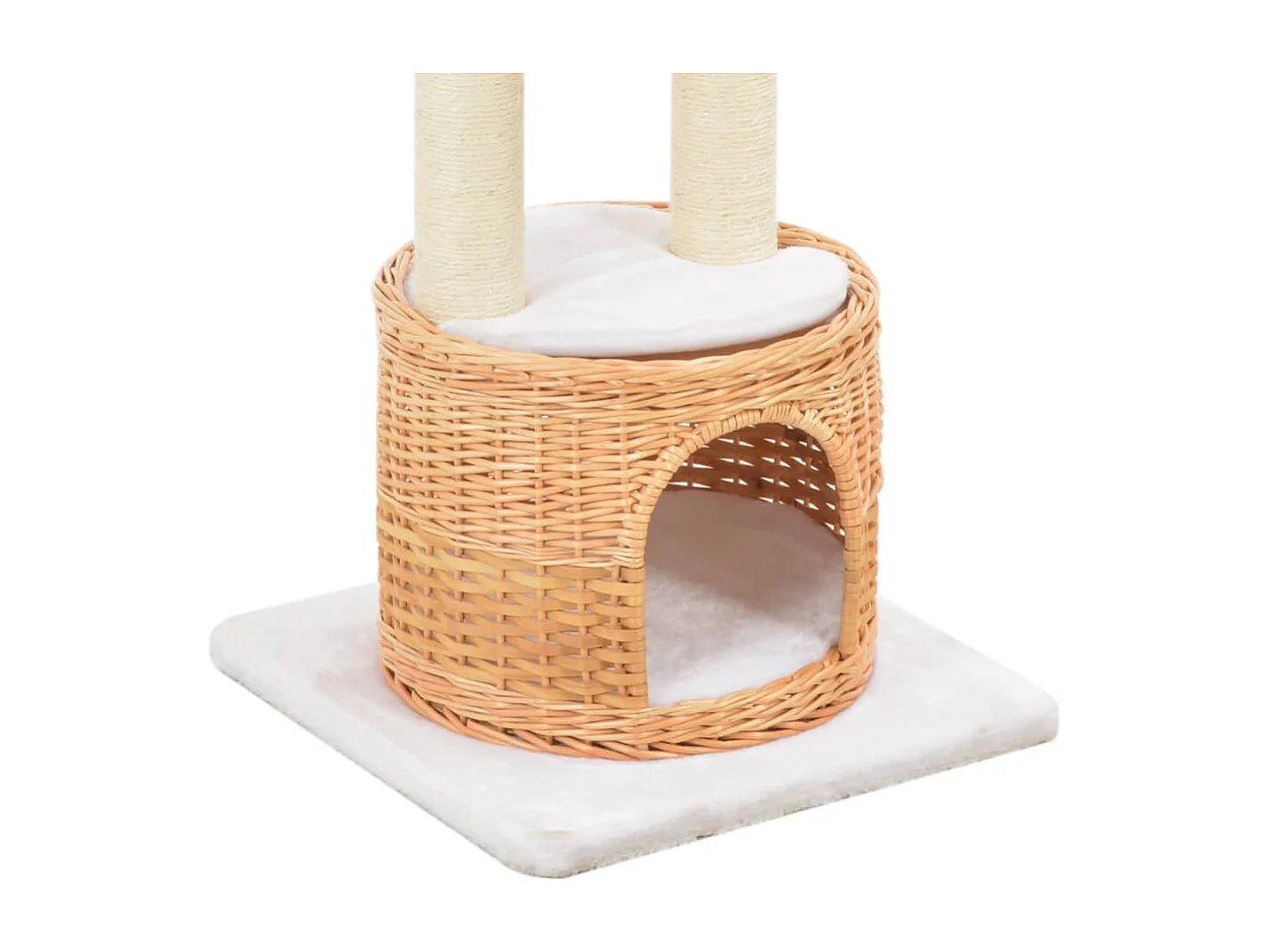 Prolenta Premium -  Kattenkrabpaal met sisal krabpaal natuurlijk wilgenhout