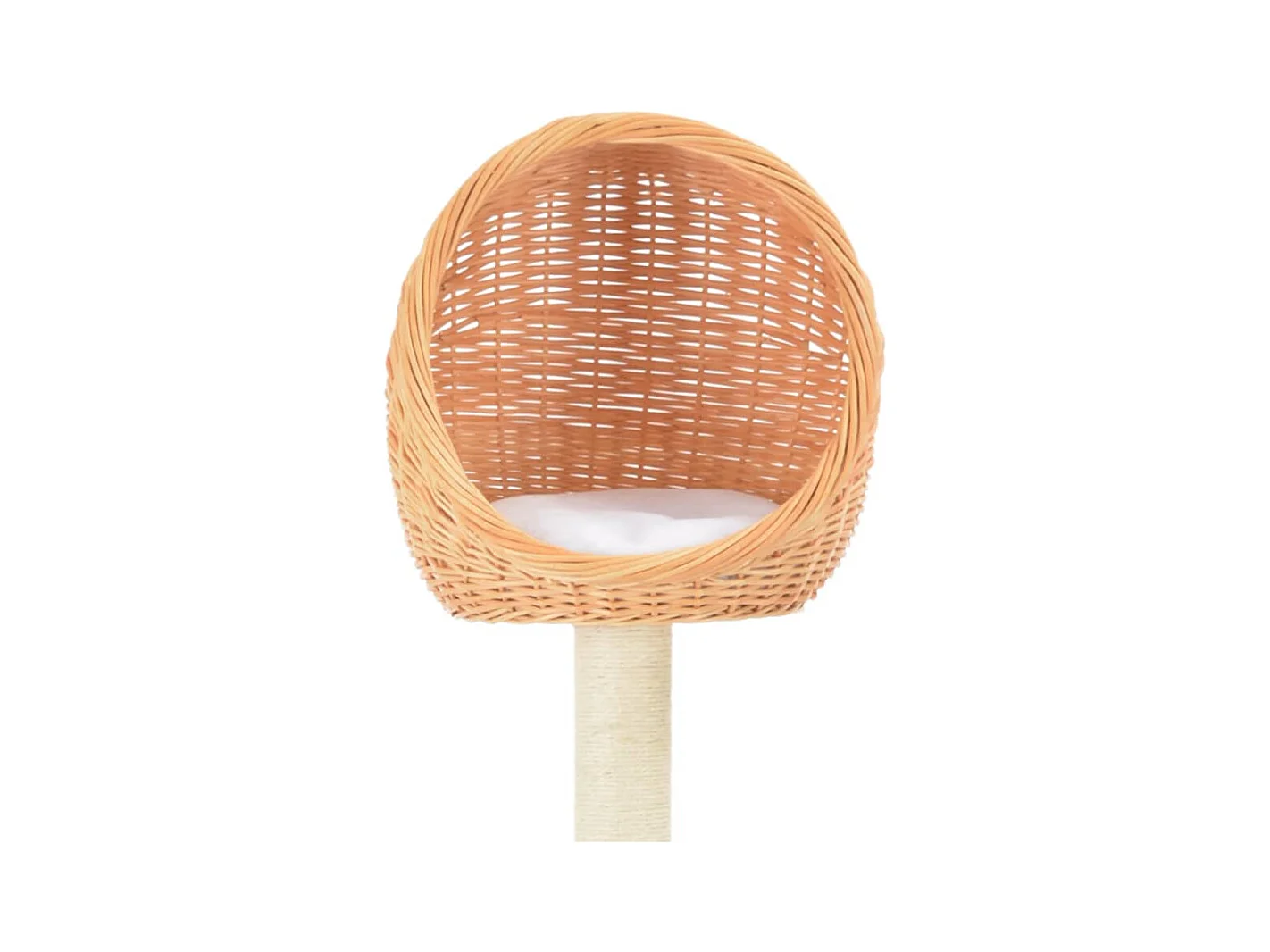 Garden Furniture -  Arbre à chat avec griffoir en sisal l Bois de saule