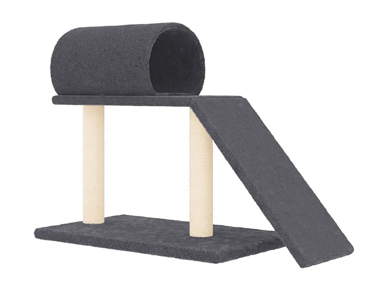 Prolenta Premium -  Arbres à chat avec tunnel et échelle gris foncé 55,5 cm