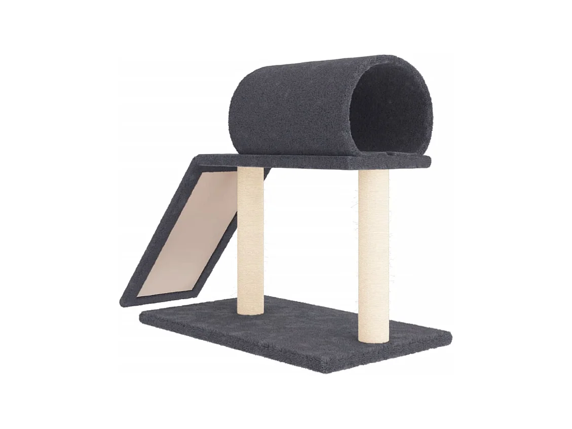 Prolenta Premium -  Arbres à chat avec tunnel et échelle gris foncé 55,5 cm