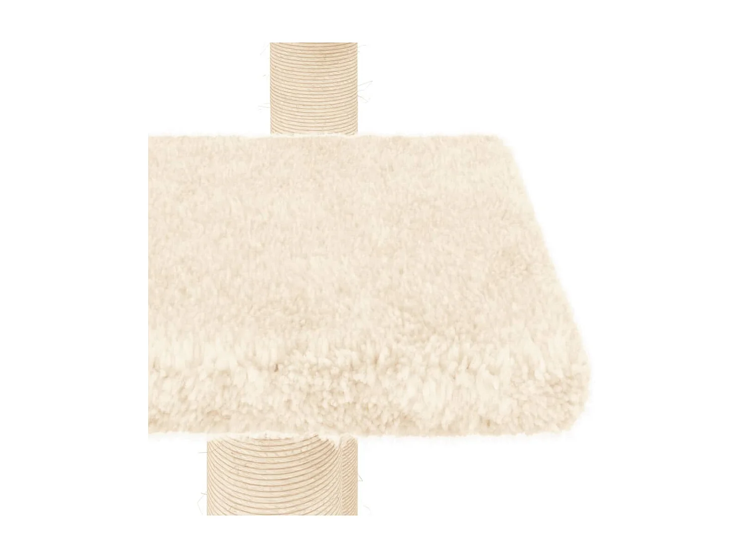 Vygra  Arbres à chat avec plates-formes crème 98,5 cm
