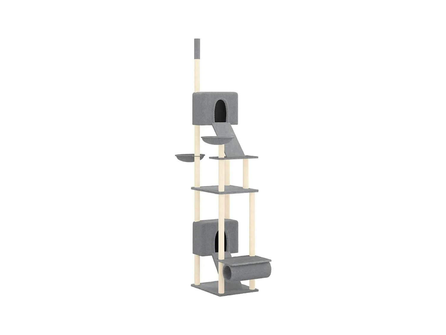 Prolenta Premium -  Kattenmeubel vloer tot plafond 277-303 cm lichtgrijs