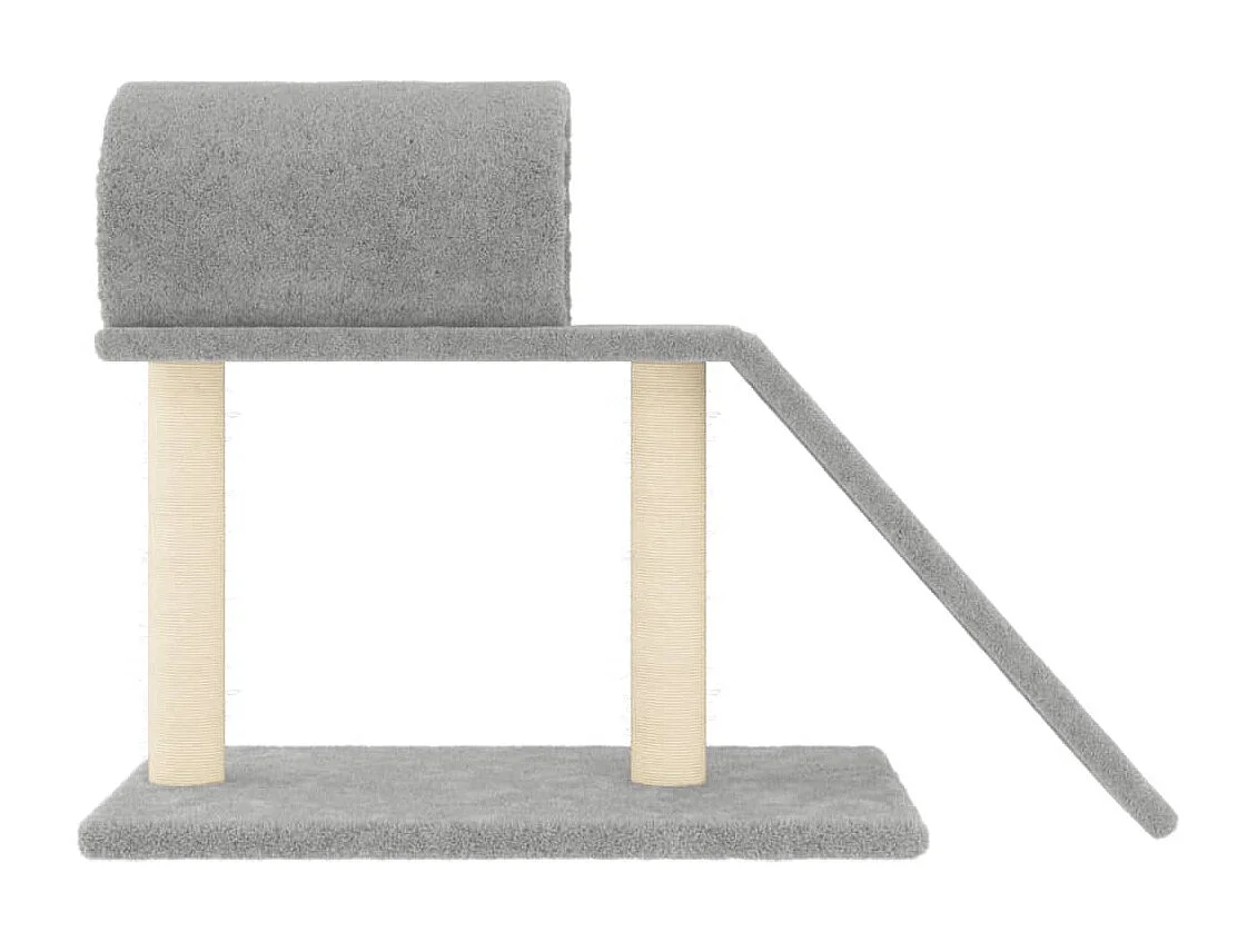 Prolenta Premium -  Arbres à chat avec tunnel et échelle gris clair 55,5 cm