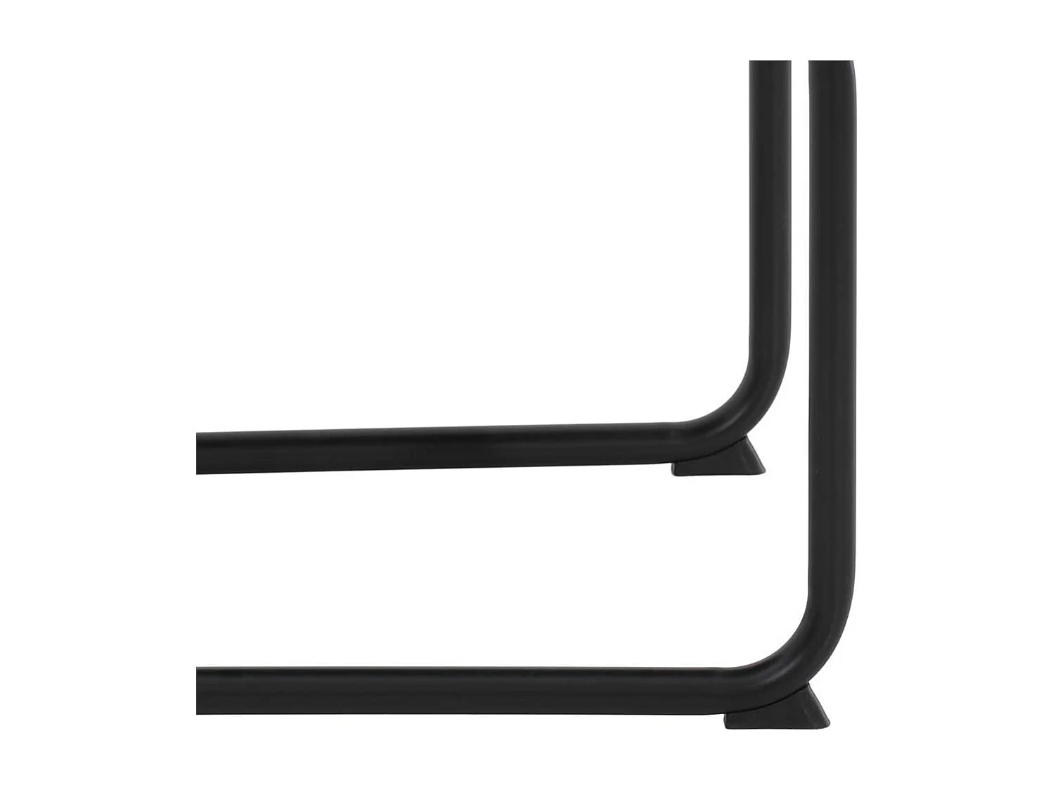 Freischwinger Stuhl in Anthrazit und Schwarz Microfaser (Set)