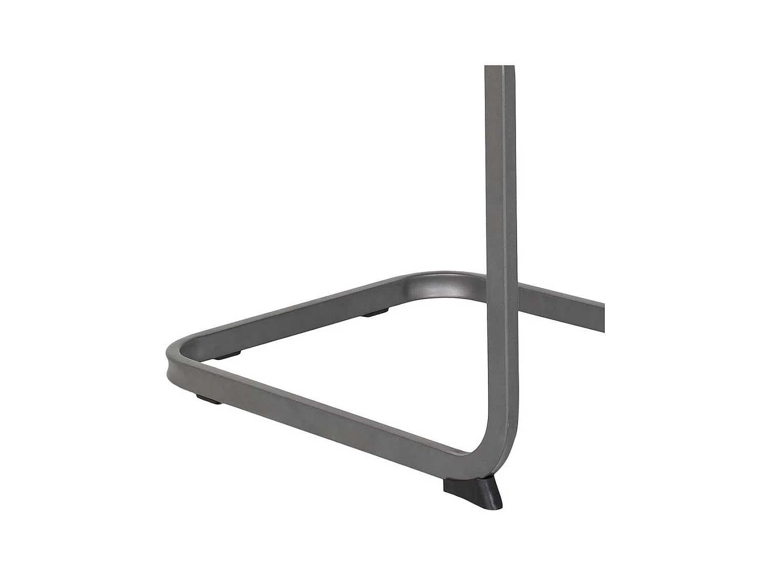 Küchenstuhle in Grau Microfaser Metallgestell (Set)