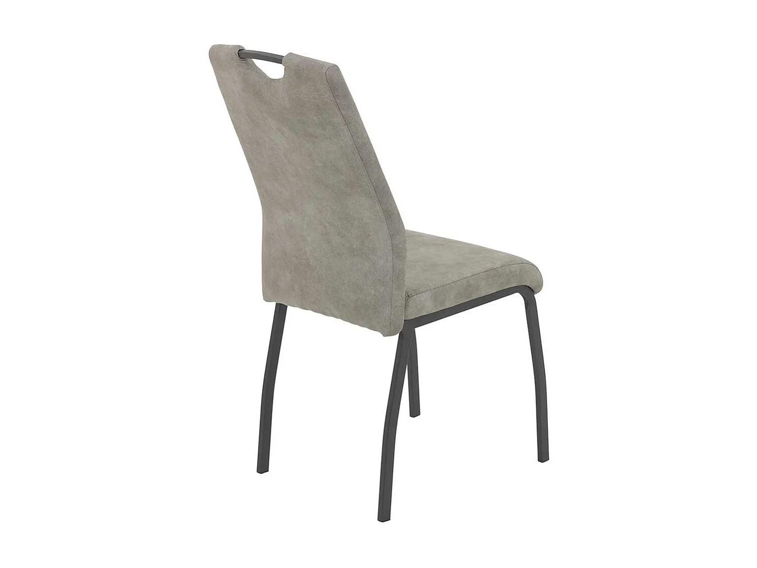 Esstisch Stühle mit Griff Gestell aus Metall (Set)