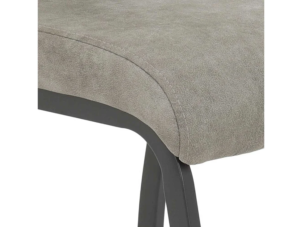 Esstisch Stühle mit Griff Gestell aus Metall (Set)