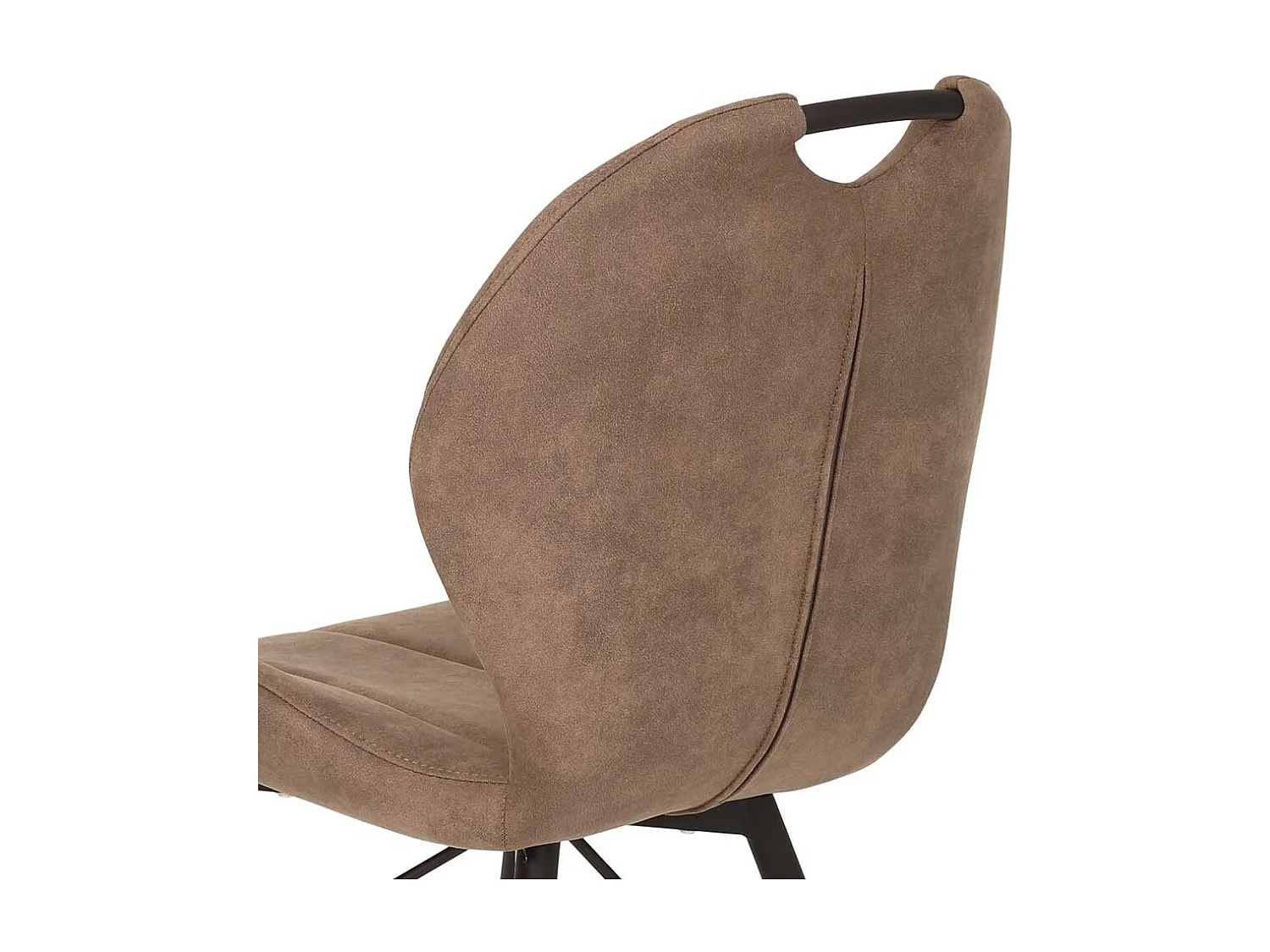 Esstischstuhl Set in Schlammfarben Microfaser 50 cm breit (Set)