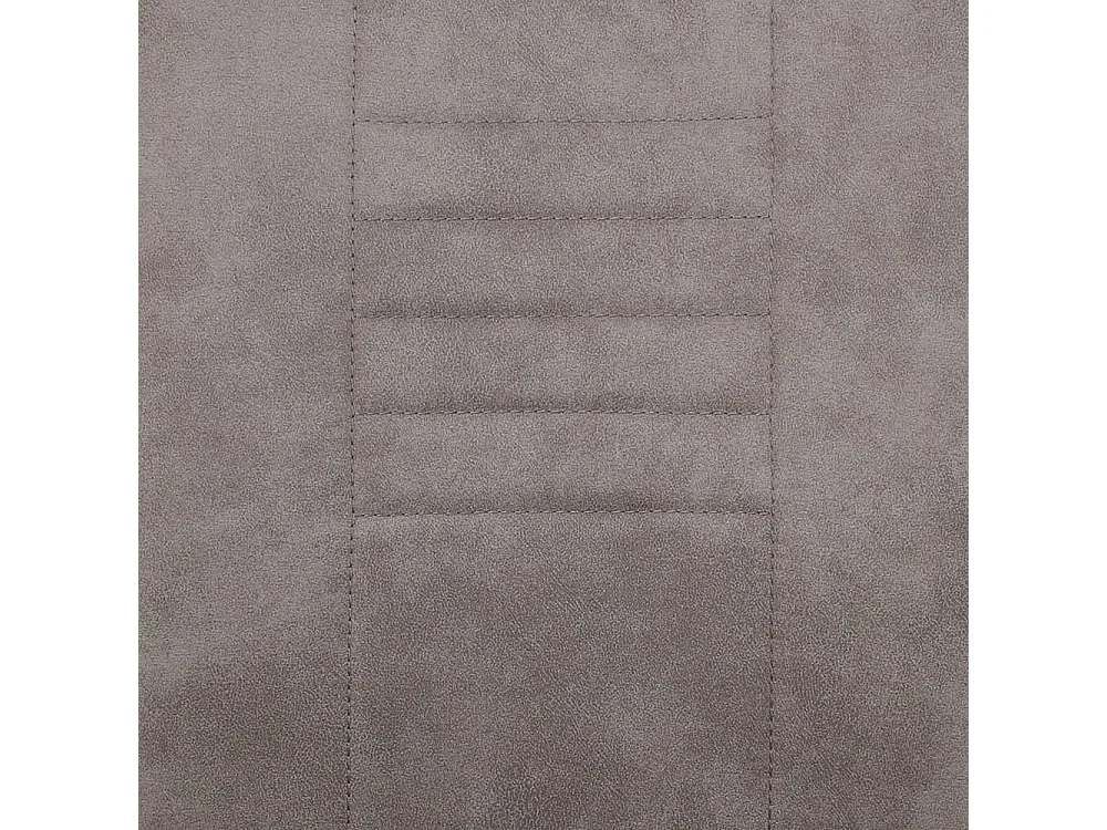 Schwingstühle in Grau Microfaser hoher Lehne (Set)