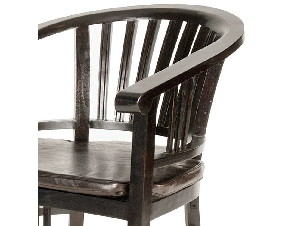 Esszimmerstuhl mit Polsterkissen Kolonialstil