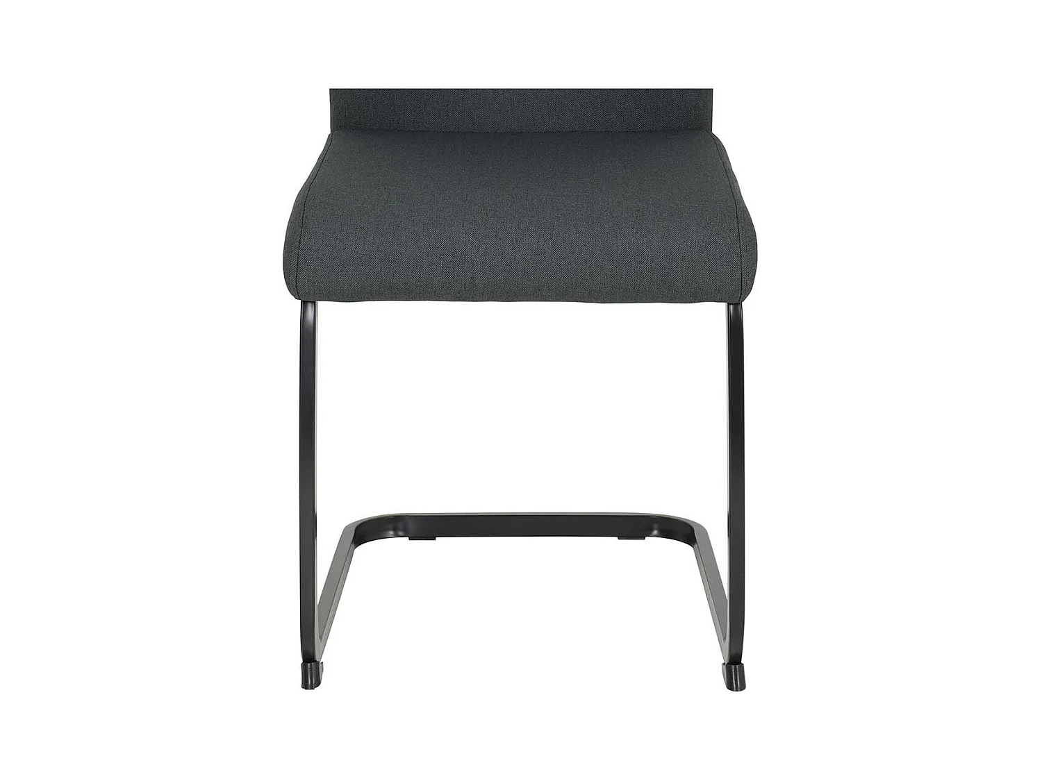 Schwingstühle in Anthrazit und Schwarz hoher Lehne (Set)