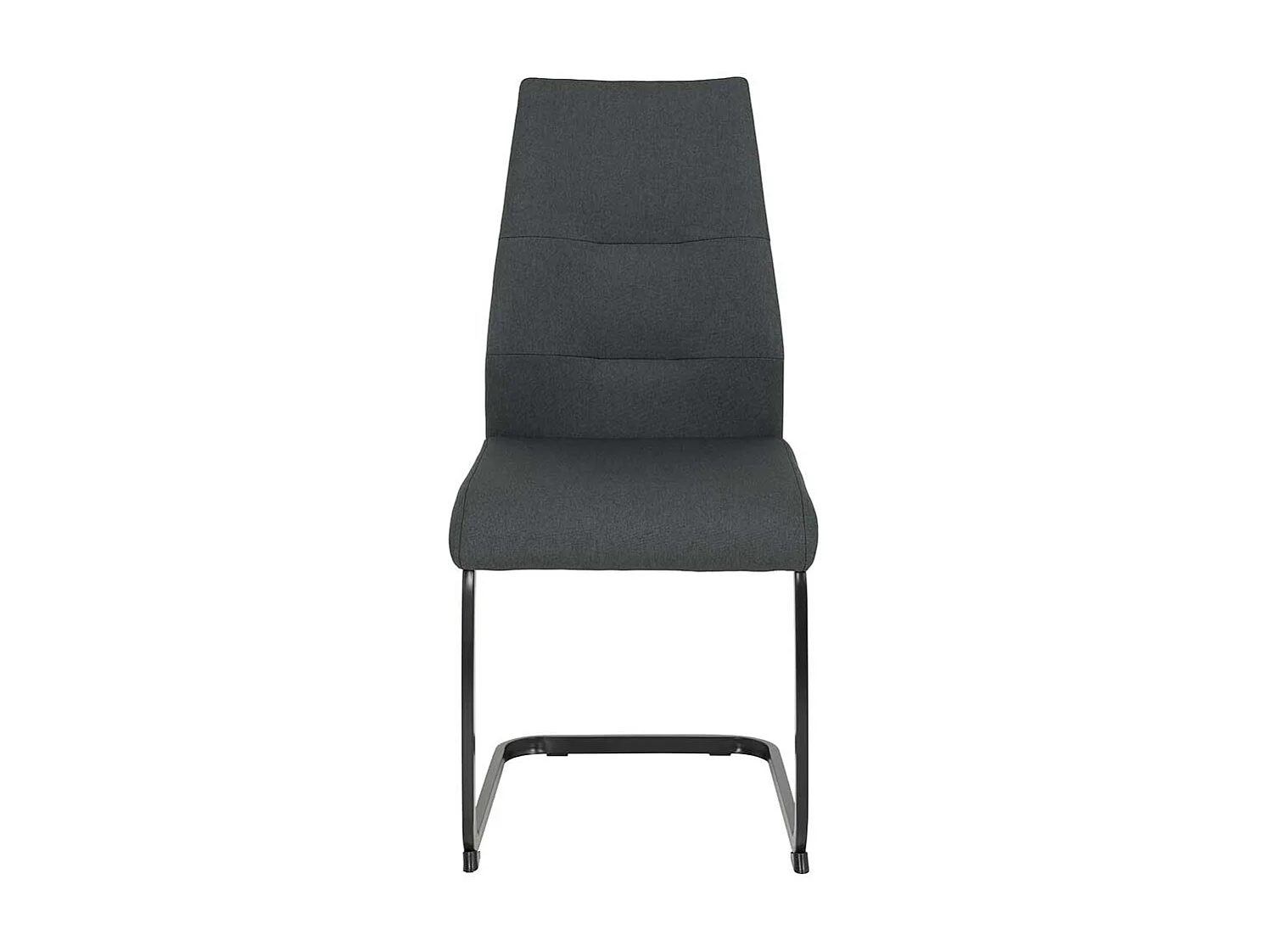 Schwingstühle in Anthrazit und Schwarz hoher Lehne (Set)