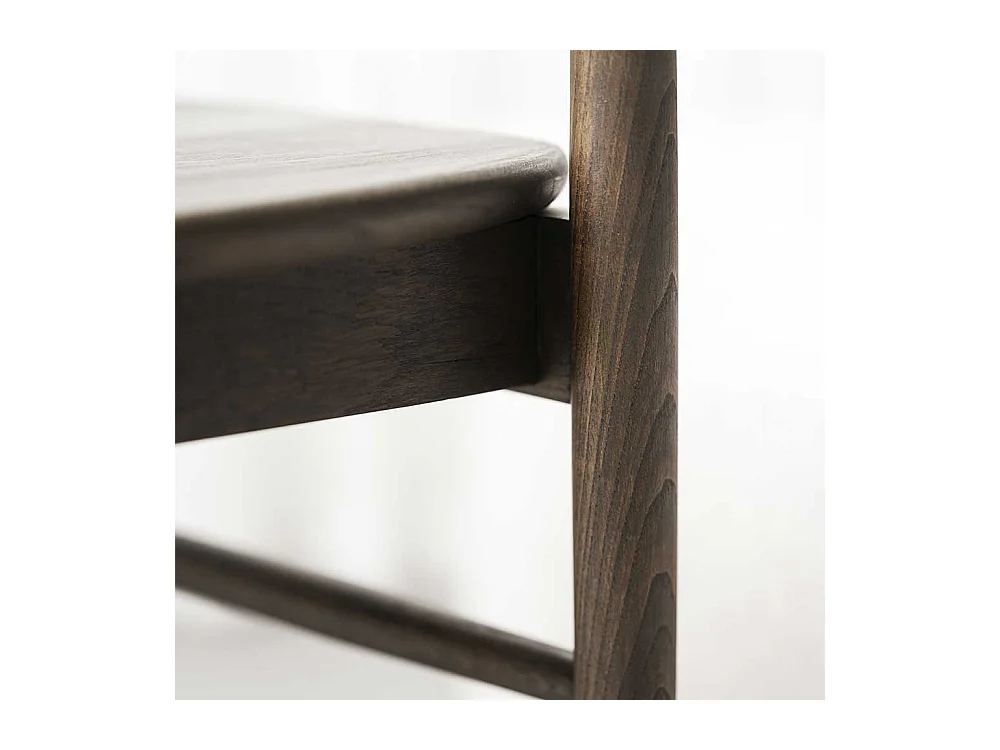 Esszimmerstuhl Stuhl Esszimmer aus Eiche Massivholz in Eiche dunkel