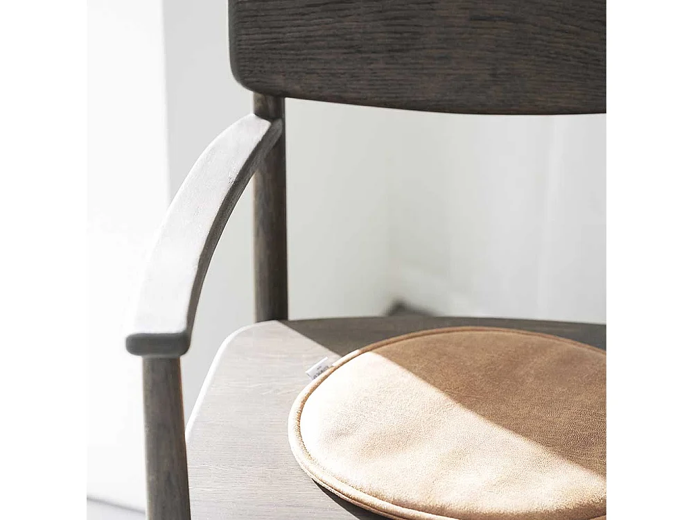 Esszimmerstuhl Stuhl Esszimmer aus Eiche Massivholz in Eiche dunkel