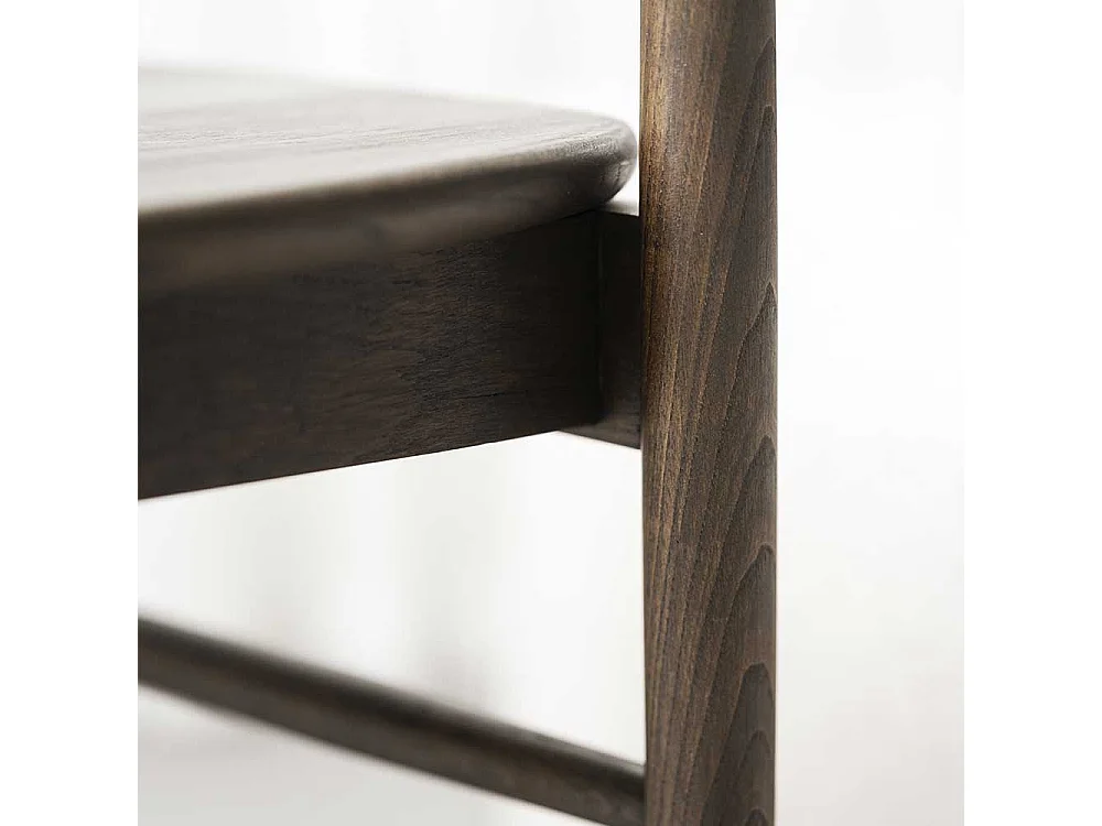 Esszimmerstuhl Stuhl Esszimmer aus Eiche Massivholz in Eiche dunkel