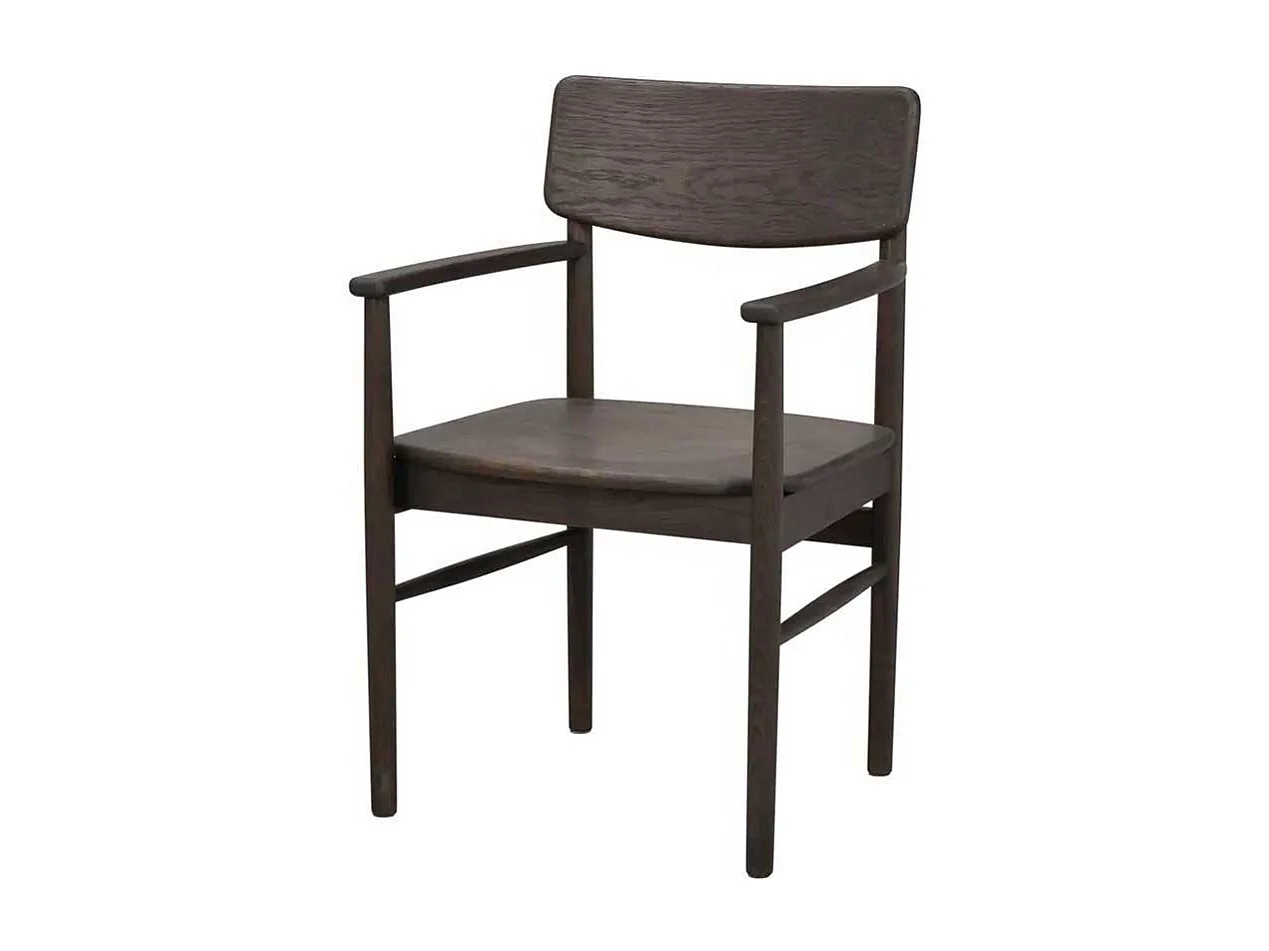 Esszimmerstuhl Stuhl Esszimmer aus Eiche Massivholz in Eiche dunkel