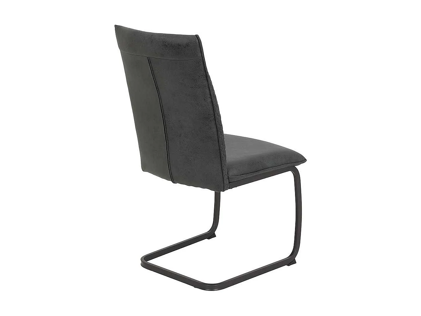 Freischwingerstuhl in modernem Design Wabensteppung (Set)