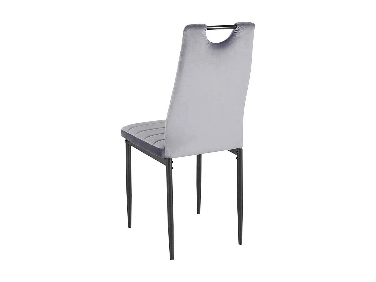 Esstisch Stühle mit Gestell aus Metall hoher Lehne (Set)