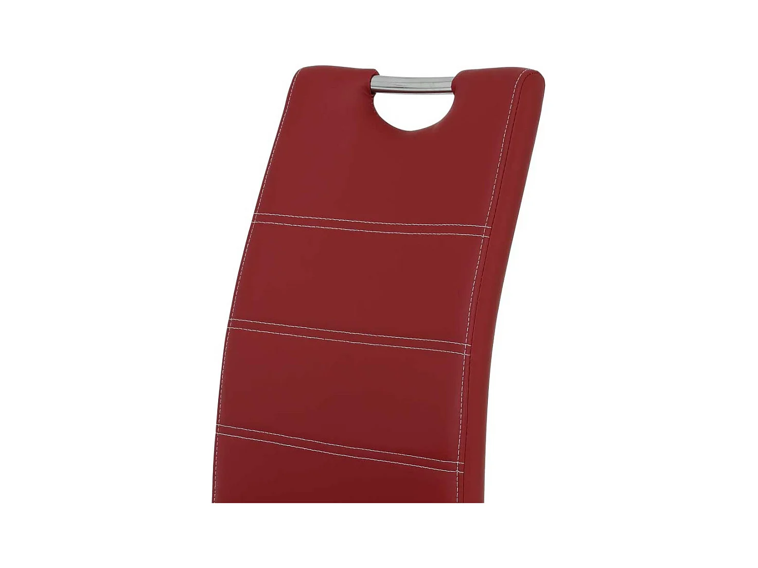 Freischwinger Set in Rot Metall (Set)