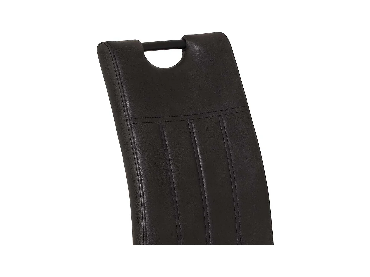 Esszimmer Freischwinger in Anthrazit Microfaser Metallgestell (Set)