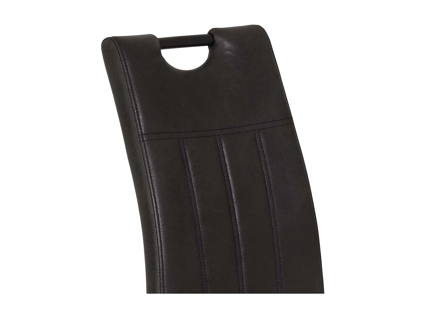 Esszimmer Freischwinger in Anthrazit Microfaser Metallgestell (Set)