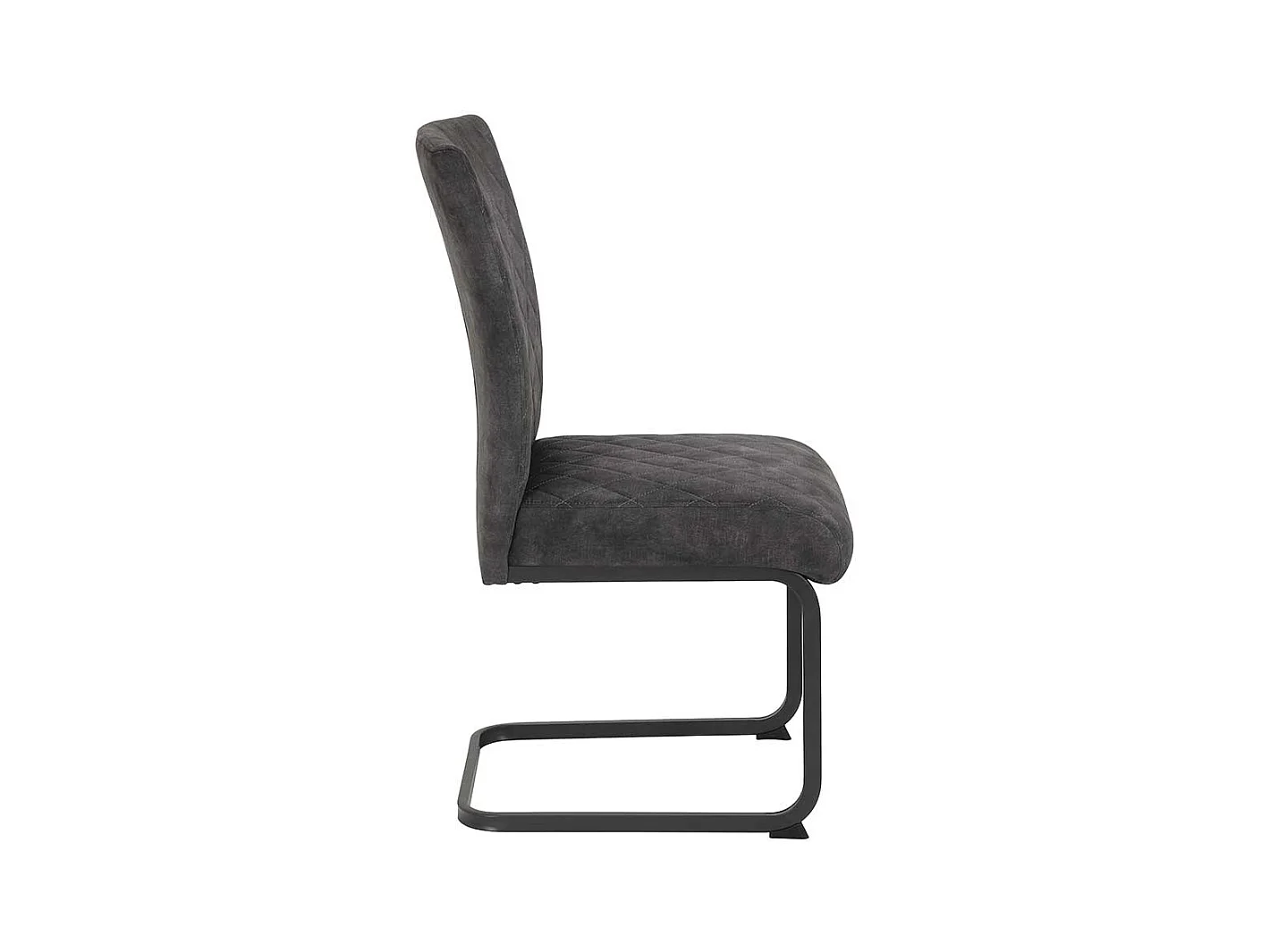 Esstischstuhl mit Gestell aus Metall 49 cm Sitzhöhe (Set)