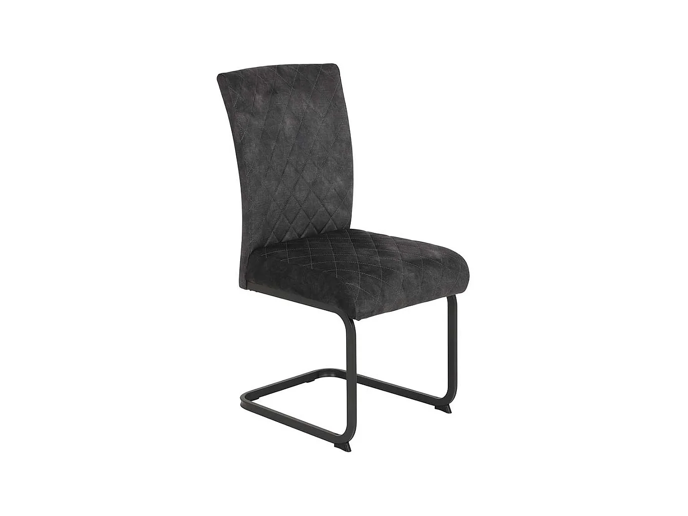 Esstischstuhl mit Gestell aus Metall 49 cm Sitzhöhe (Set)