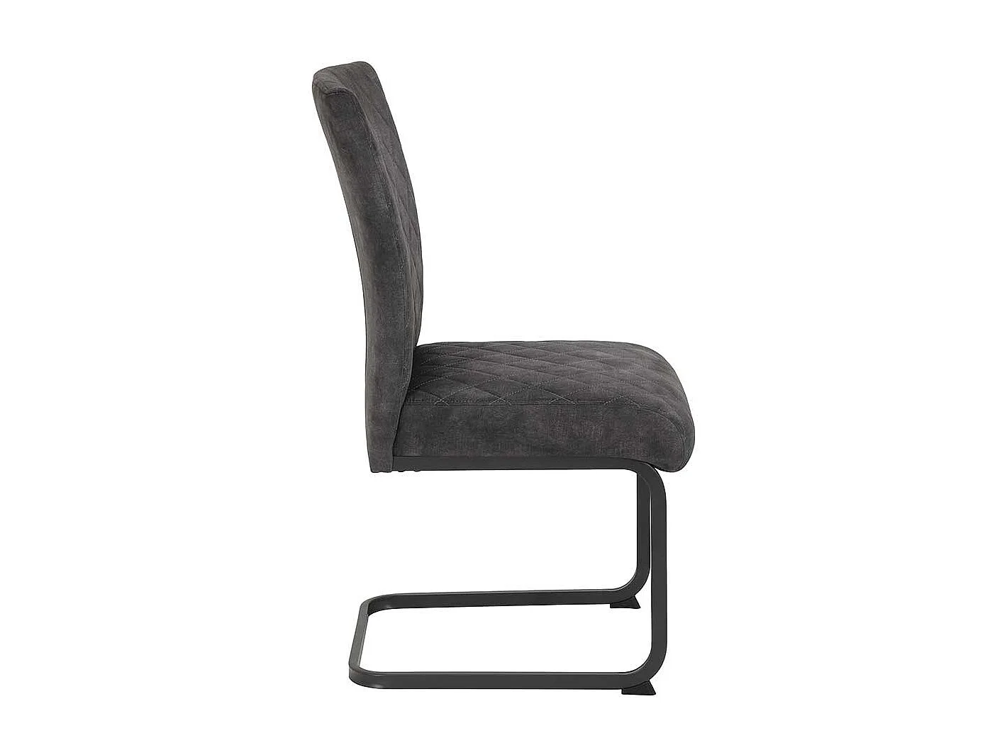 Esstischstuhl mit Gestell aus Metall 49 cm Sitzhöhe (Set)