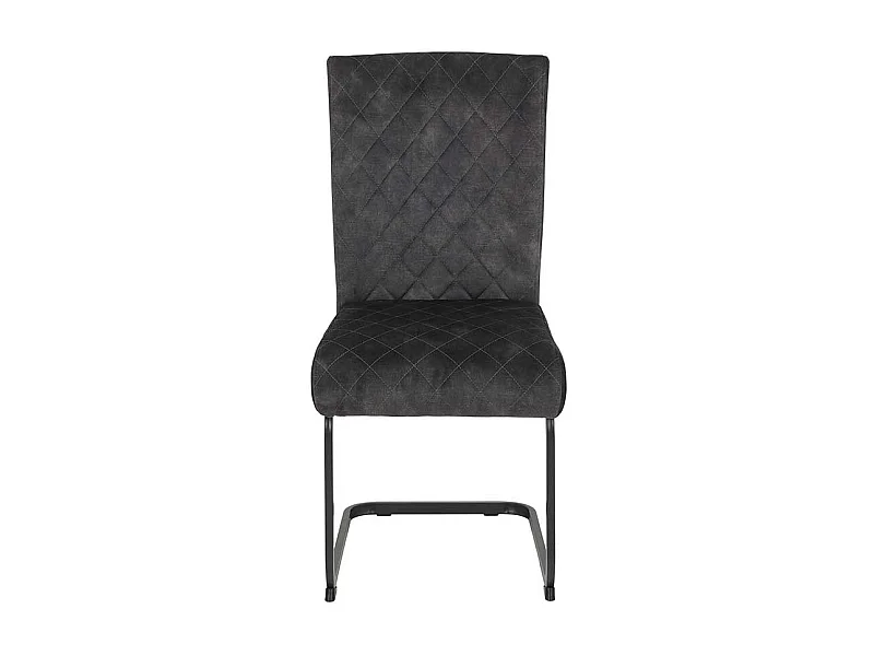 Esstischstuhl mit Gestell aus Metall 49 cm Sitzhöhe (Set)