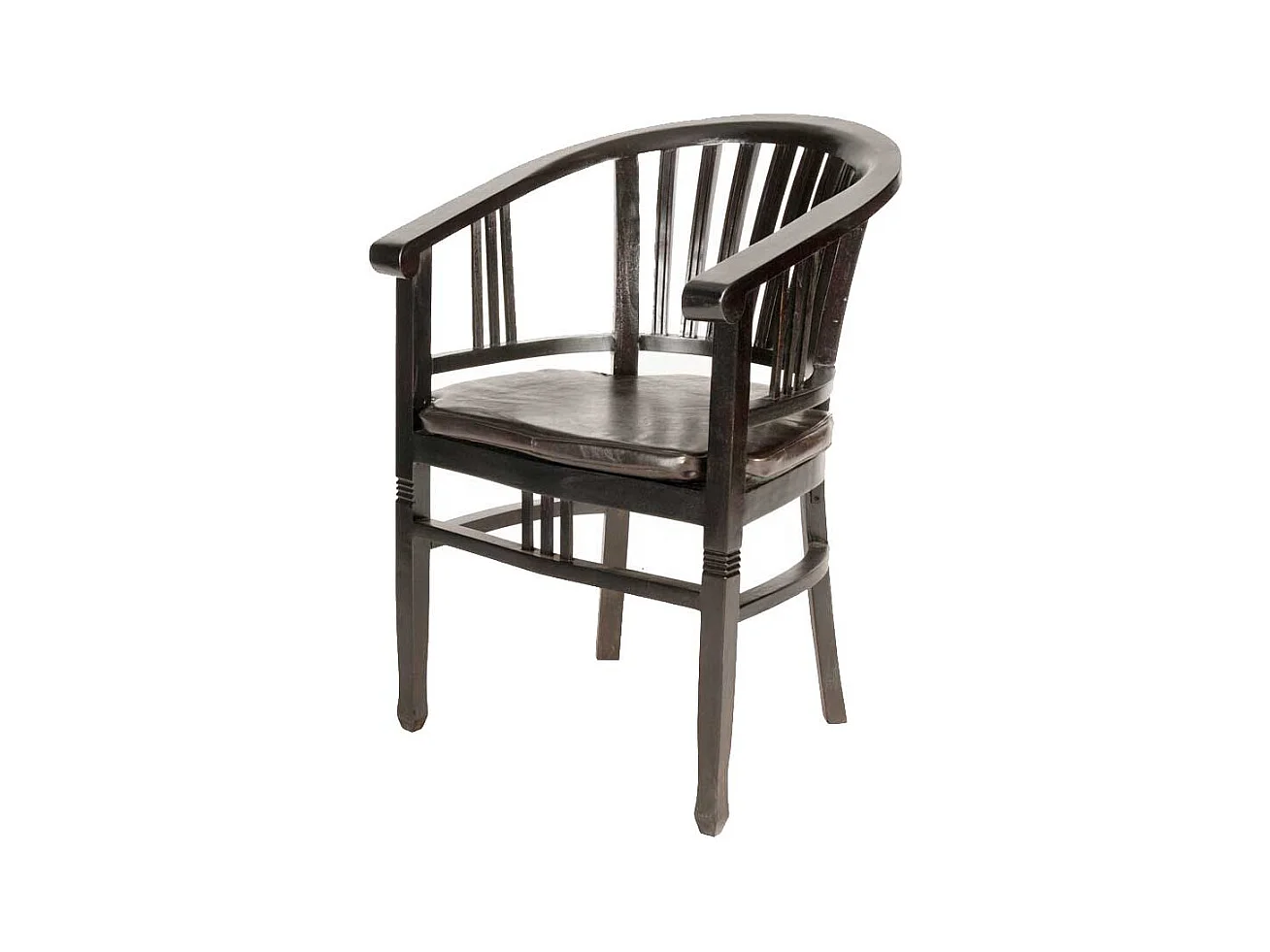 Esszimmerstuhl mit Polsterkissen Kolonialstil