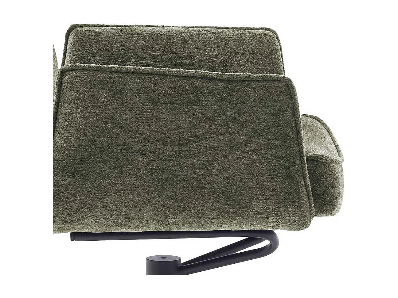 Armlehnstuhl Esszimmerstuhl in modernem Design mit Gestell aus Metall (2er Set)