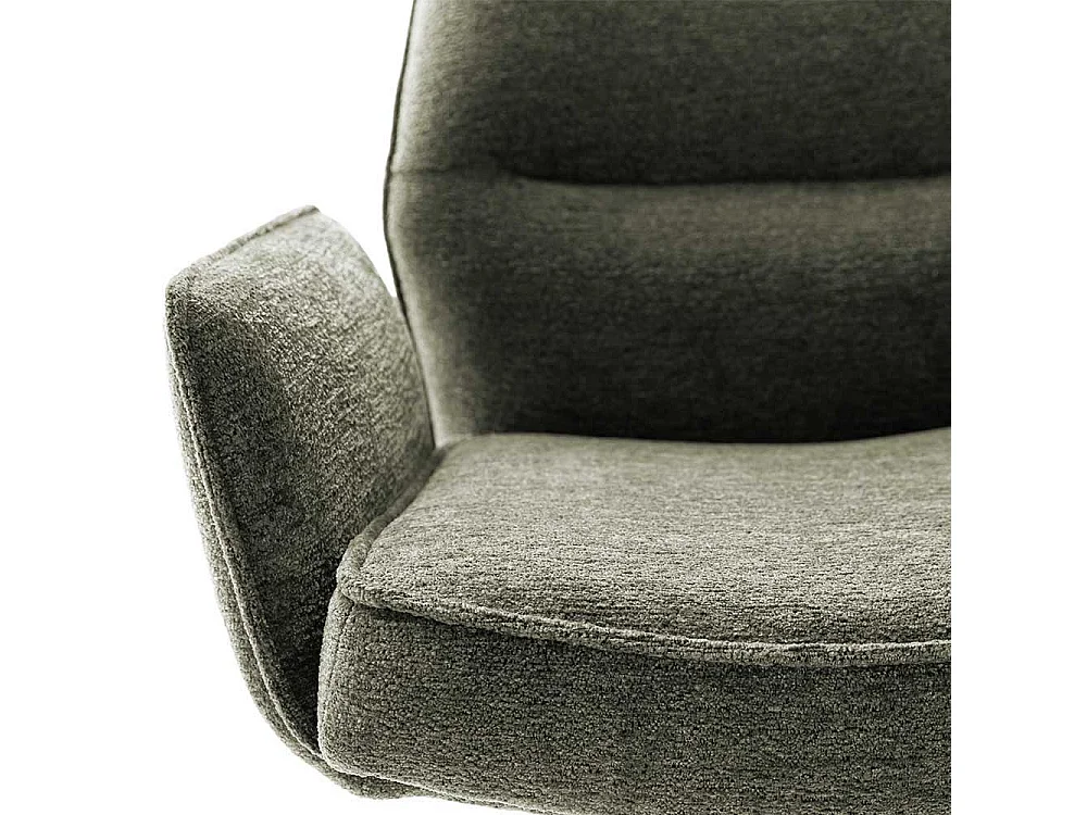 Armlehnstuhl Esszimmerstuhl in modernem Design mit Gestell aus Metall (2er Set)