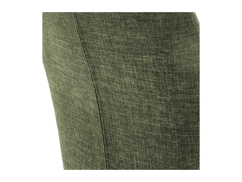 Drehbare Esszimmerstühle in Oliv Grün Schwarz (2er Set)