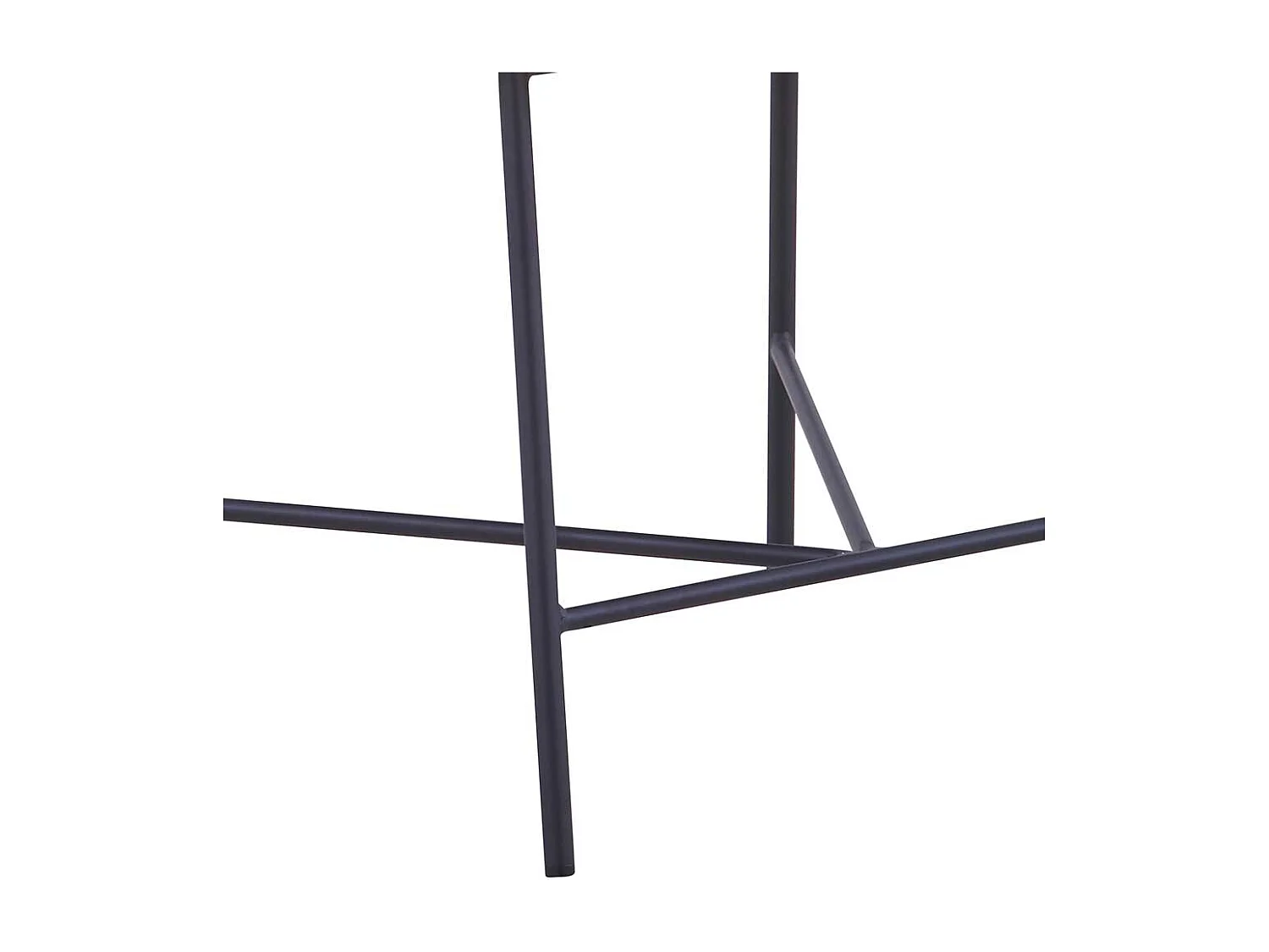 Esszimmerarmlehnstuhl in Apricot Strukturstoff Metallgestell