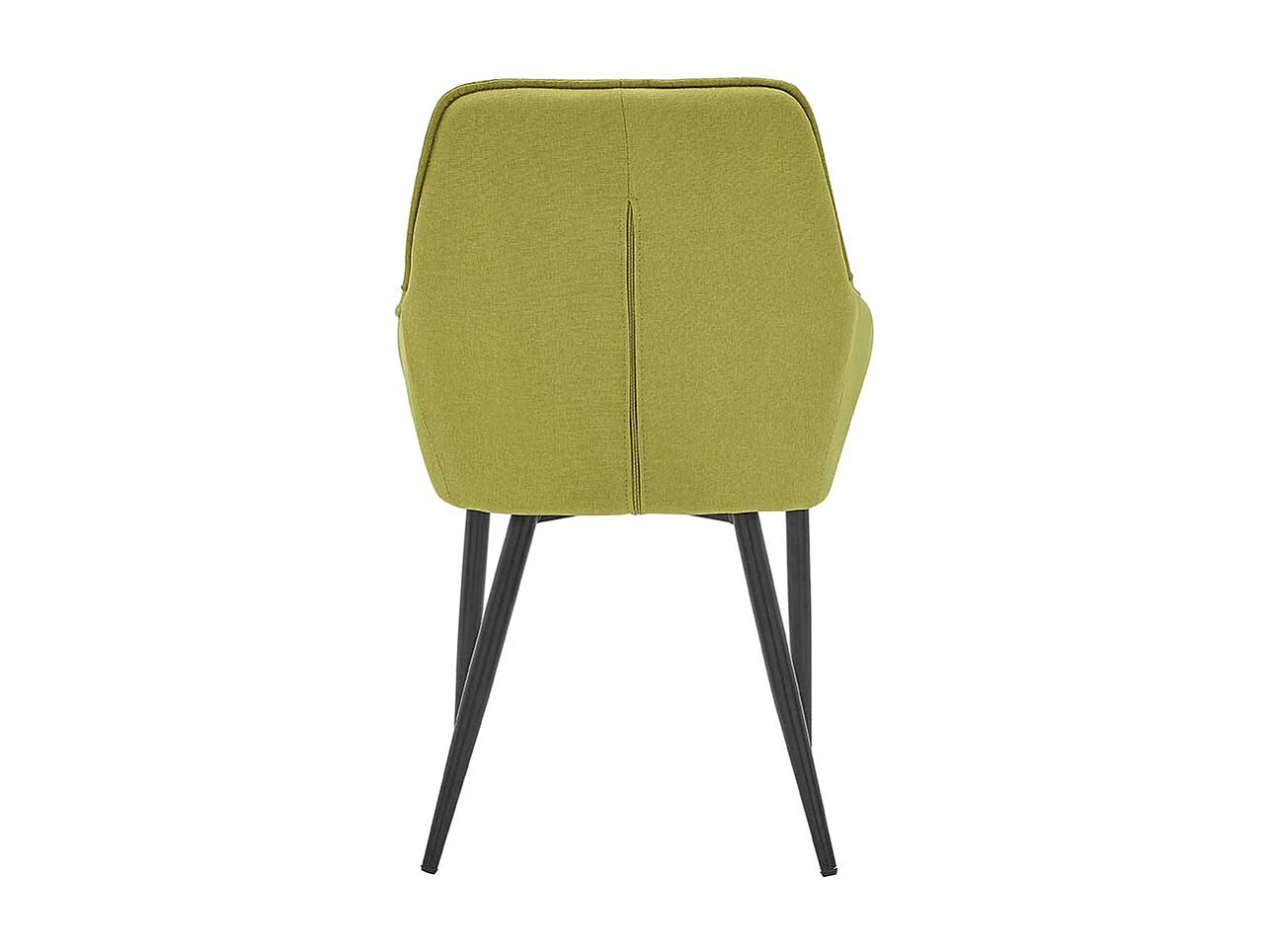 Esszimmer Armlehner in Hellgrün und Schwarz Gestell aus Metall