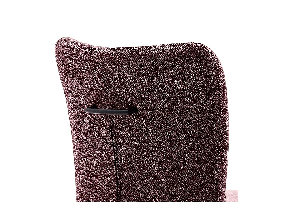 Design Esszimmerst�hle in Dunkelrot hoher Lehne (2er Set)