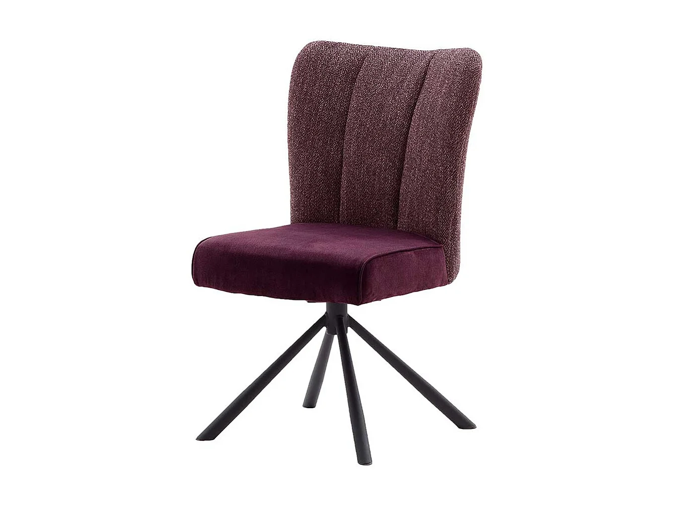 Design Esszimmerst�hle in Dunkelrot hoher Lehne (2er Set)