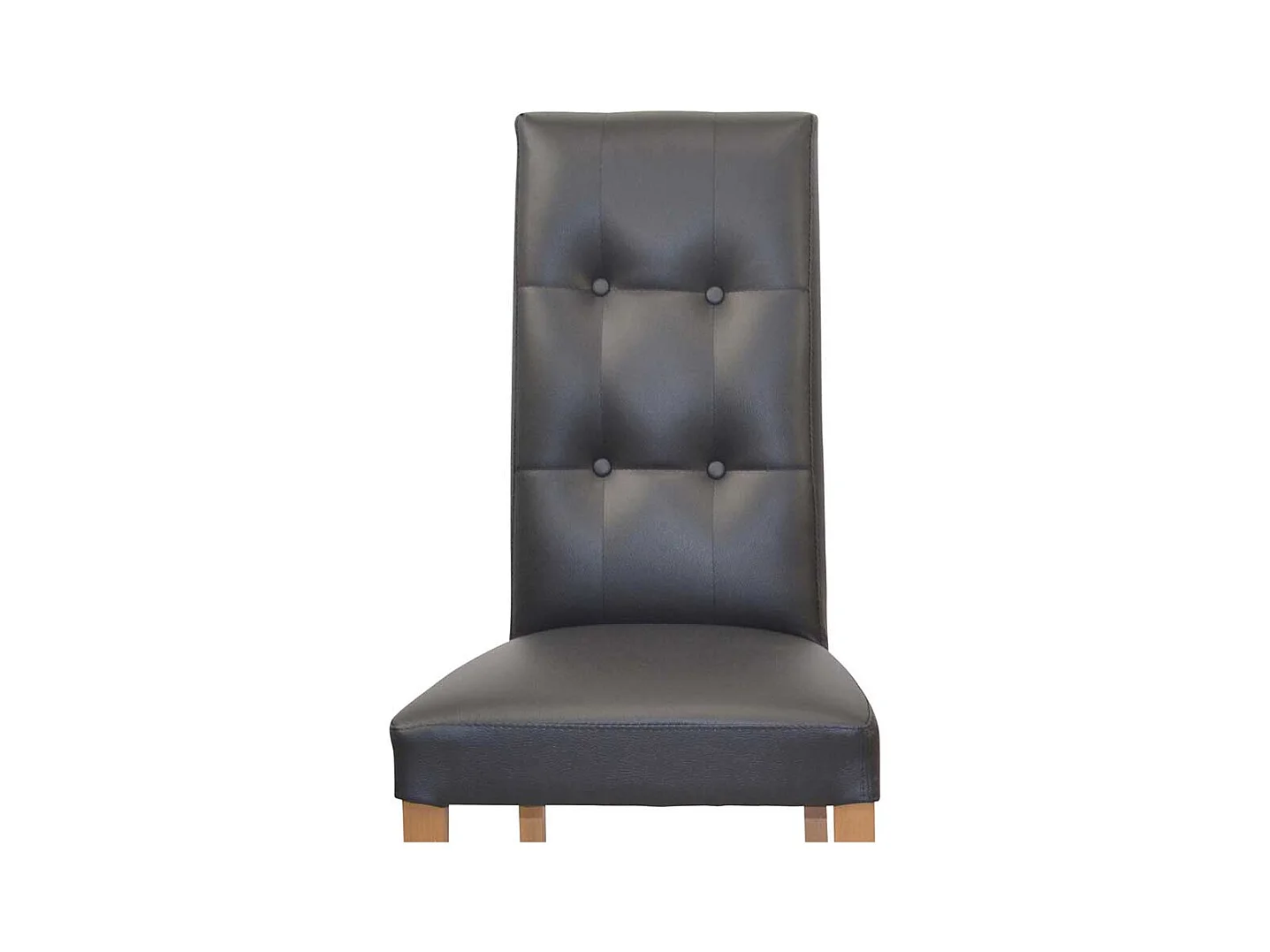 Esstischstühle Hochlehner in Schwarz Eichefarben (2er Set)