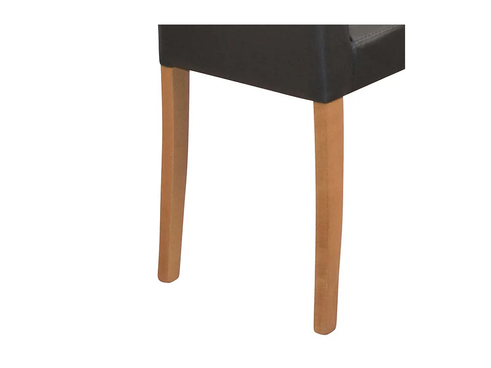 Esstischstühle Hochlehner in Schwarz Eichefarben (2er Set)