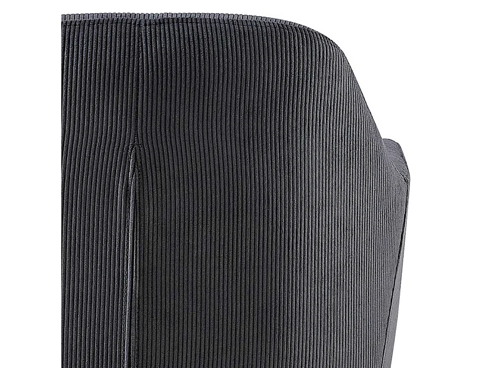 2 Stühle drehbar mit Armlehnen Gestell aus Metall (2er Set)