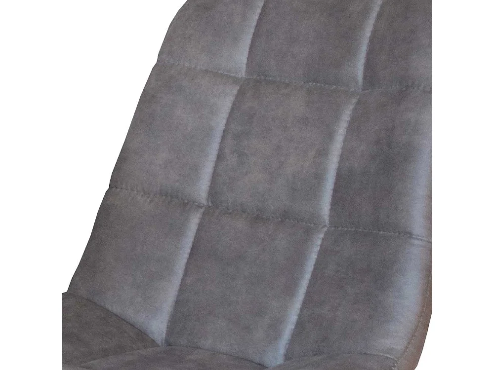 Esszimmerstühle in Dunkelgrau und Schwarz modern (2er Set)