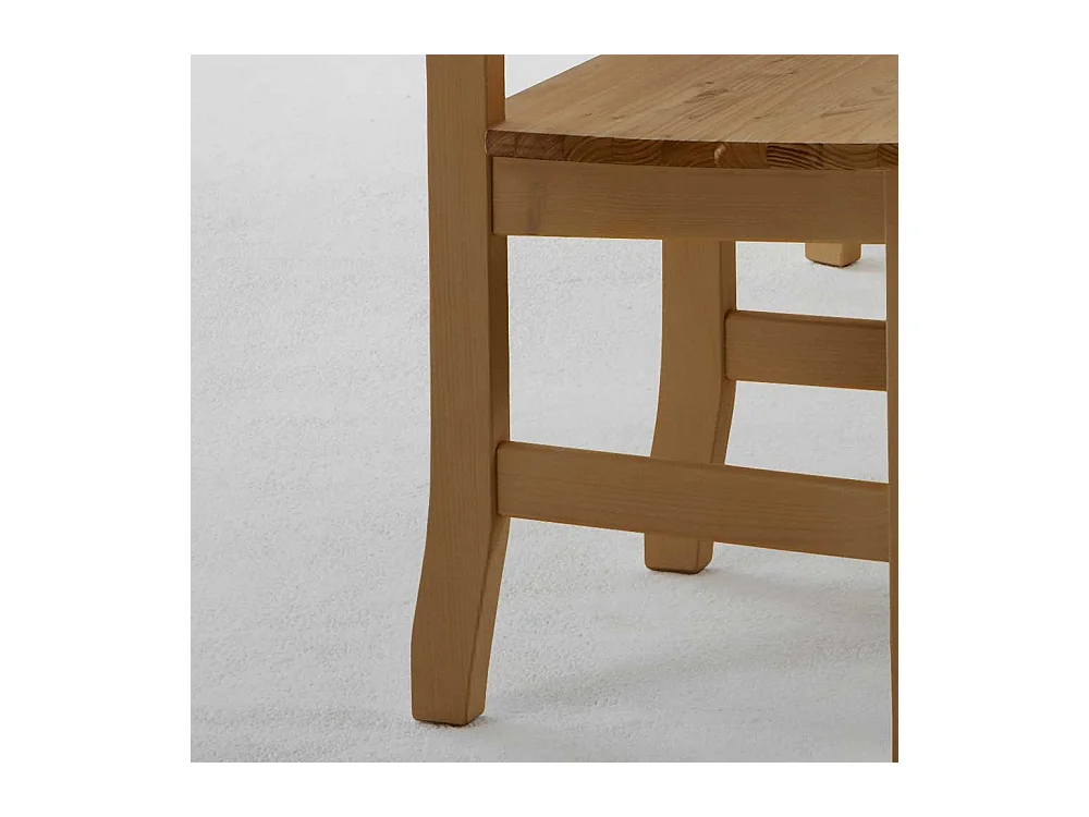Massivholzstuhl aus Kiefer Landhaus Design (2er Set)