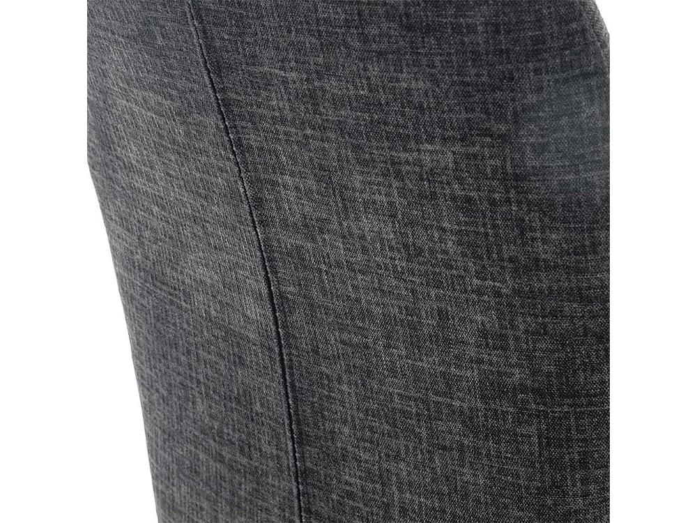 Drehbare Esstisch Stühle in Anthrazit Metallgestell (2er Set)