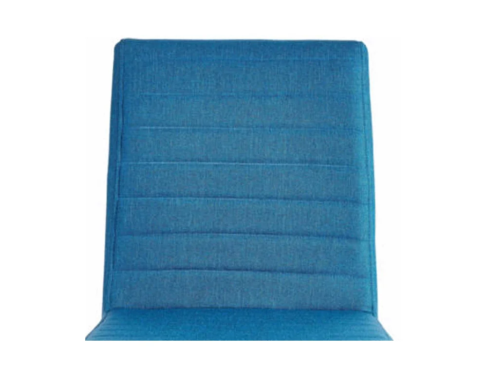 Freischwinger in Petrol Webstoff modern (2er Set)