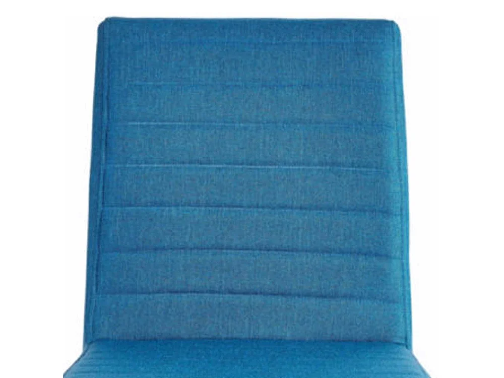 Freischwinger in Petrol Webstoff modern (2er Set)