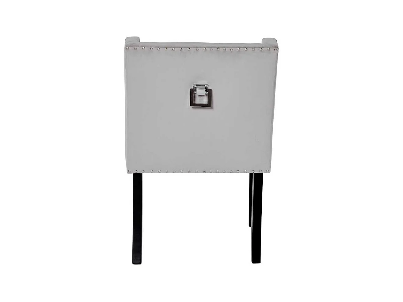 Armlehnstuhl Stuhl in modernem Design mit Ziernieten