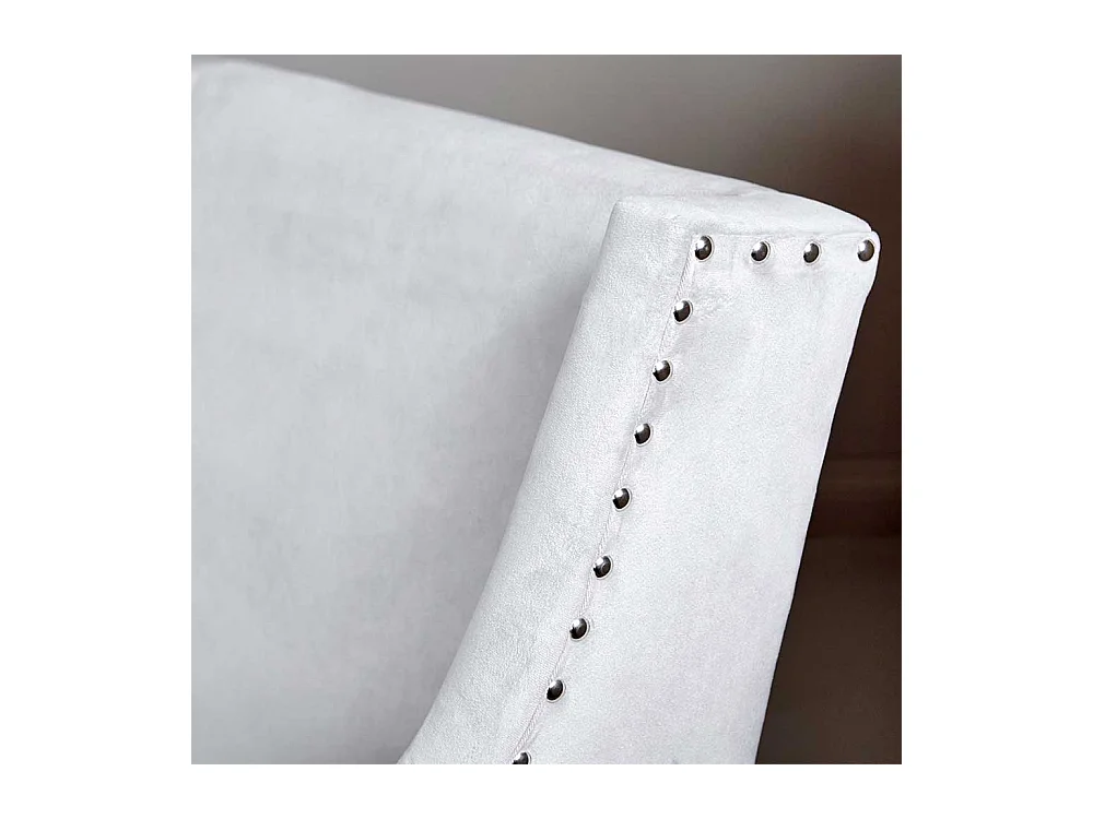 Armlehnstuhl Stuhl in modernem Design mit Ziernieten