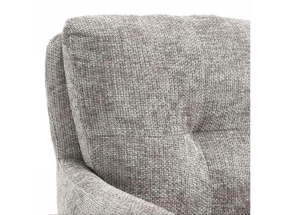 Armlehnenstuhl Stuhl Set aus Chenillegewebe mit Gestell aus Metall (2er Set)