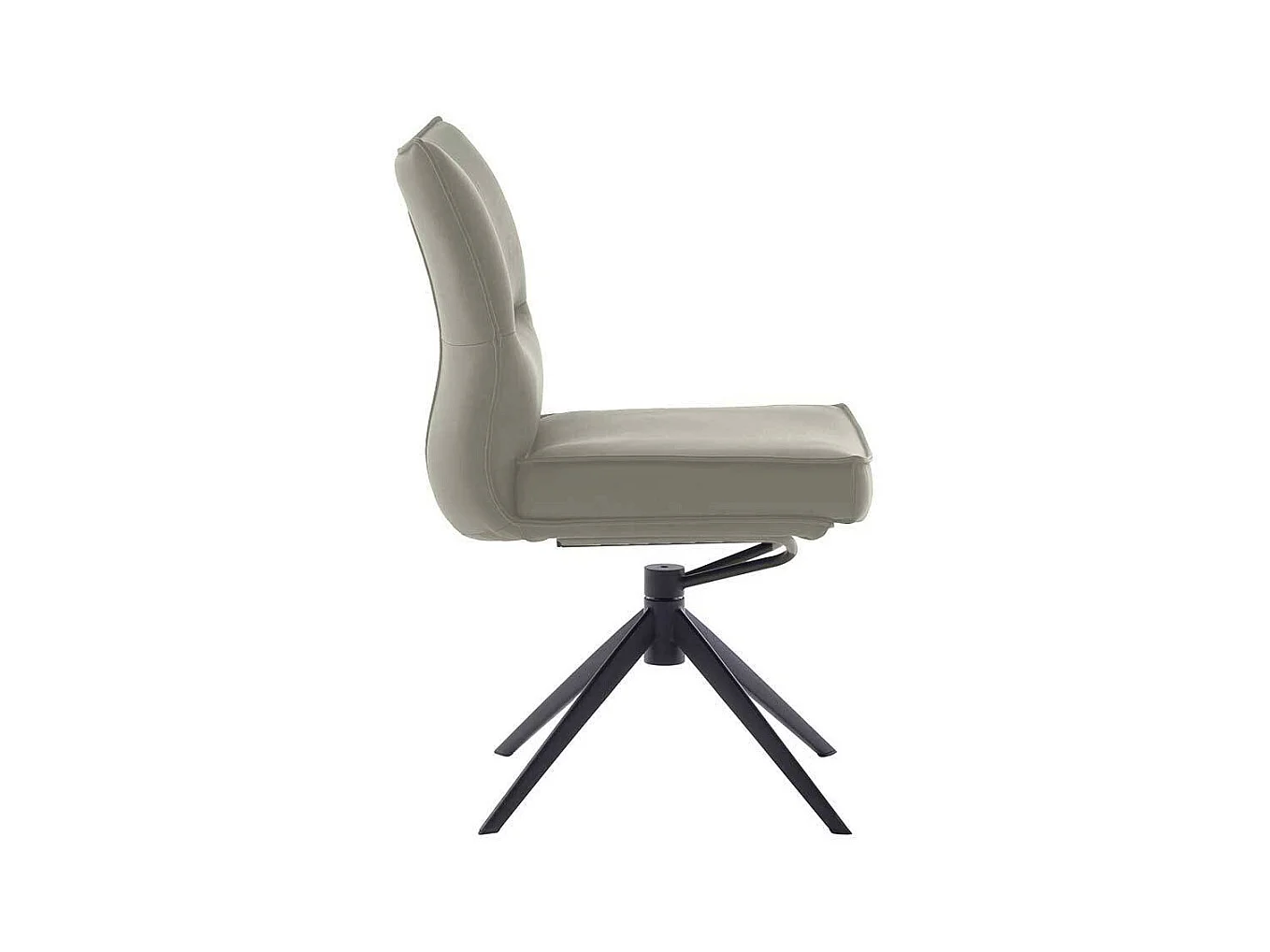 Esszimmerstuhl Stuhl Esszimmer drehbar aus Echtleder (2er Set)